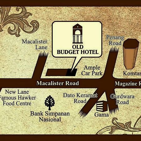 Old Budget Hotel George Town Buitenkant foto