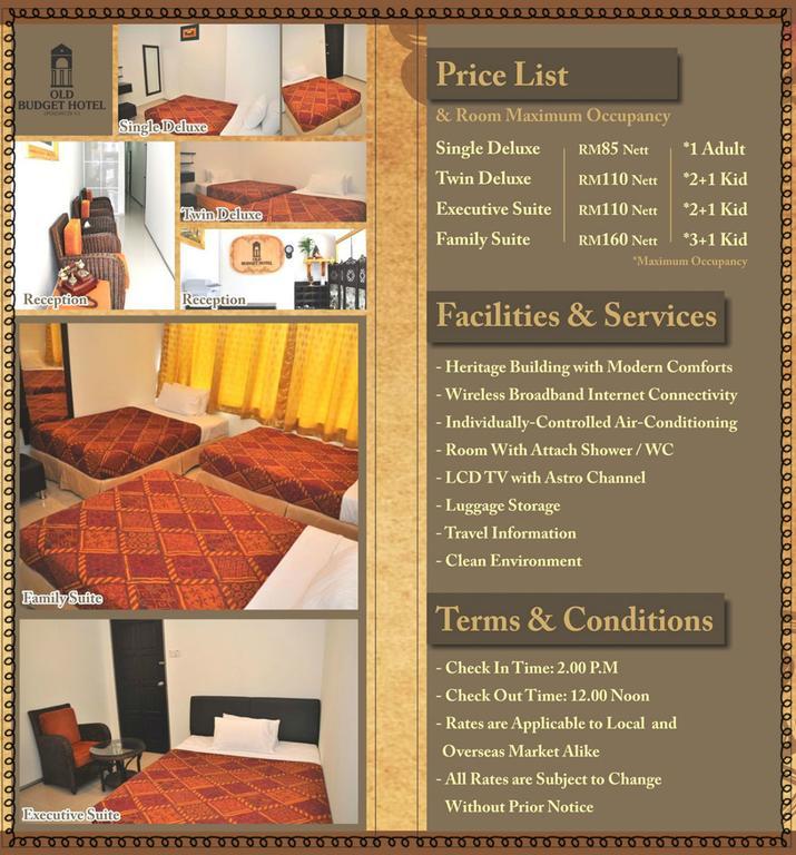Old Budget Hotel George Town Buitenkant foto